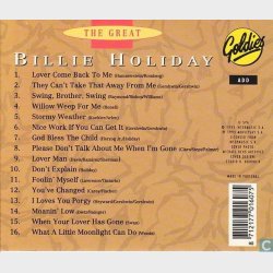 Billie Holiday - The Great Billie Holiday (1993)