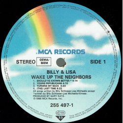 Billy &amp; Lisa - Wake Up The Neighbors (1988)