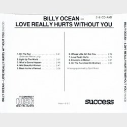 Billy Ocean - Love Really Hurts Without You (2161cd) (1989)
