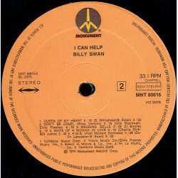 Billy Swan - I Can Help (1974)