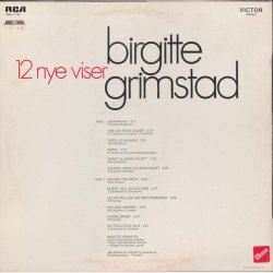 Birgitte Grimstad - 12 Nye Viser (1973)