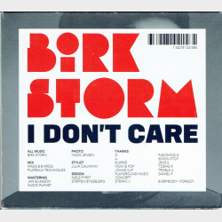 Birk Storm - I Don't Care (2009) (Biblioteks CD)