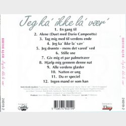 Birthe Kj�r - Jeg Ka' Ikke La' V�r' (1993) - NY