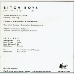 Bitch Boys - Jeg Tog Fejl (1997) (Promo)