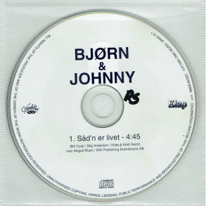 Bjrn & Johnny - Sd'n Er Livet (1995)