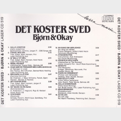 Bj�rn &amp; Okay - Det Koster Sved (1987)