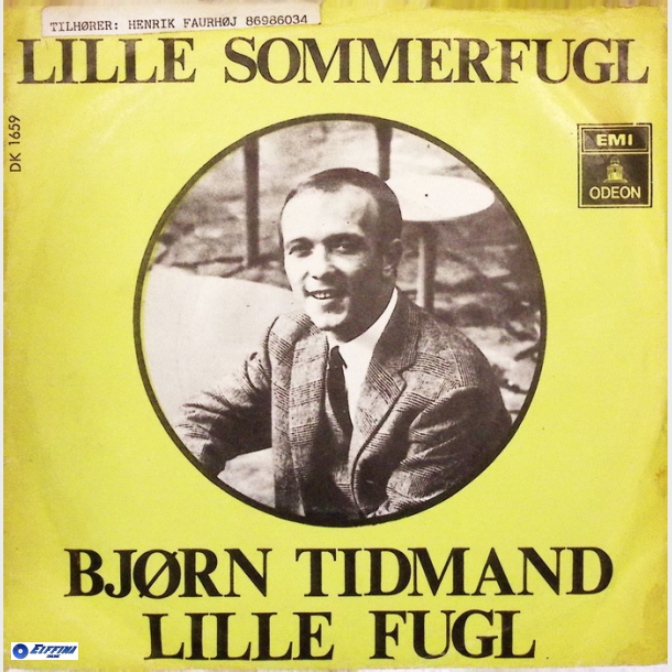 Bjørn Tidmand - Lille Sommerfugl (1968)