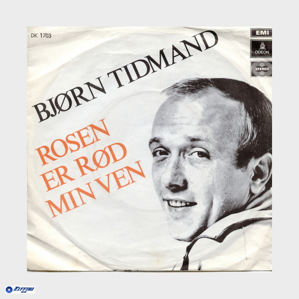 Bjrn Tidmand - Rosen Er Rd Min Ven (1970)