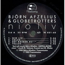 Bj&ouml;rn Afzelius &amp; Globetrotters - Nio Liv (1985)
