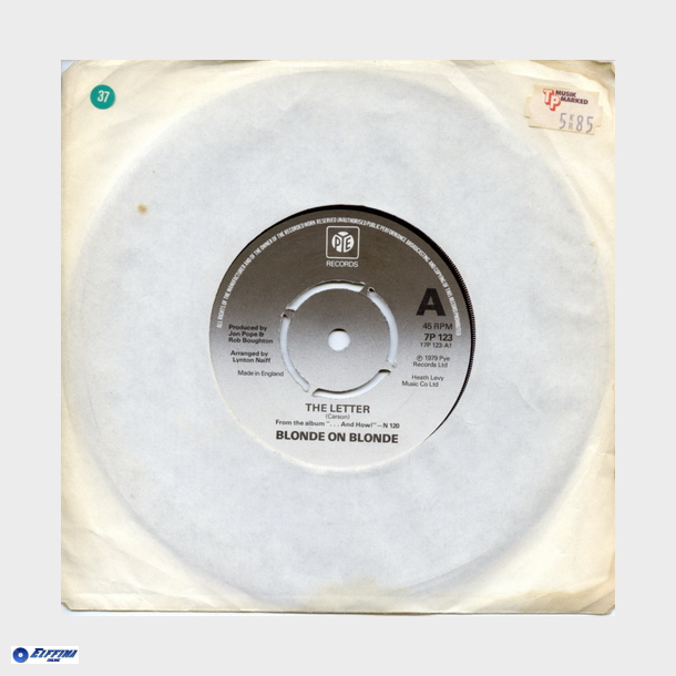 Blonde On Blonde - The Letter (1979)