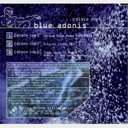 Blue Adonis - Disco Cop (1998)