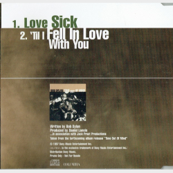 Bob Dylan - Love Sick (Promo) (1997)