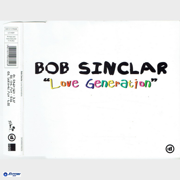 Bob Sinclar - Love Generation (2005) (Promo)