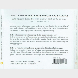 Bobby Zachariae - Visualisering &amp; Helbredelse 2 Immunforsvaret Ressourcer &amp; Balance