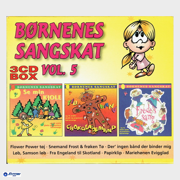 Børnenes Sangskat Vol 5 (2009) (3xCD)