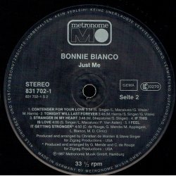 Bonnie Bianco - Just Me (1987)