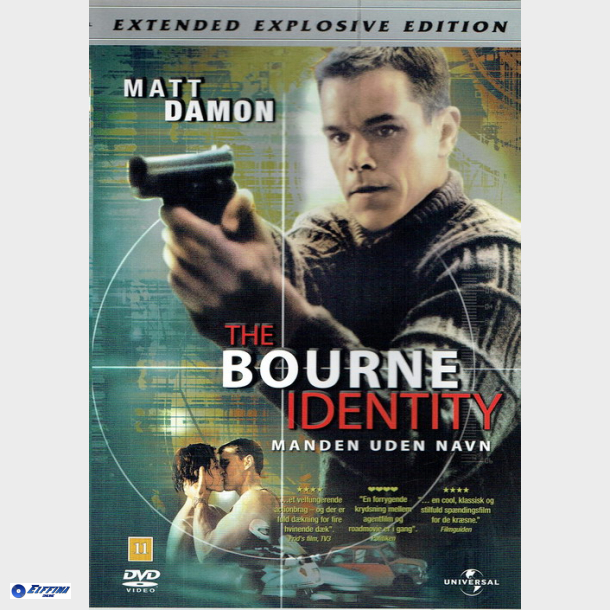 Bourne Identity - Manden Uden Navn (2002) Extended Explosive Edition - NY