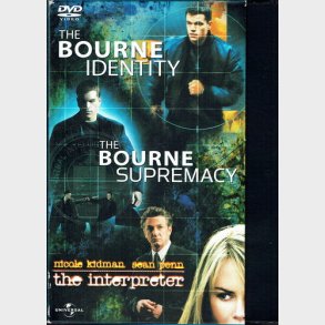 Bourne Identity - Bourne Supremacy & The Interpreter