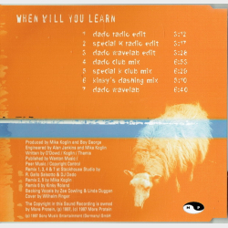 Boy George - When Will You Learn (1997)