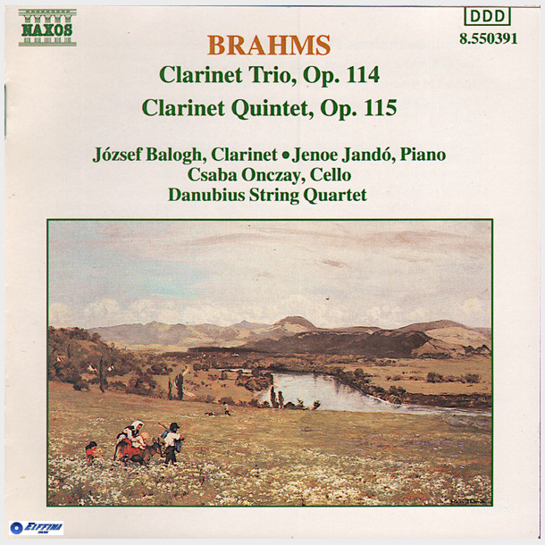 Brahms - Clarinet Trio And Quintet (1993) (Naxos)