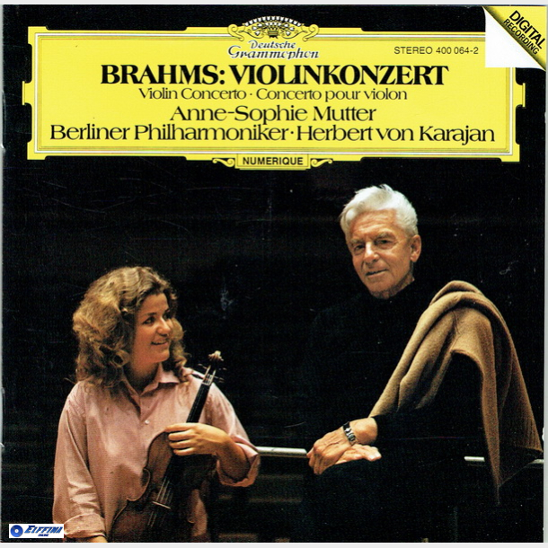 Brahms - Violin Concerto Mutter (1982) (Deutche)