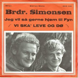 Brdr. Simonsen - Jeg Vil S� Gerne Hjem Til Fyn (1970)