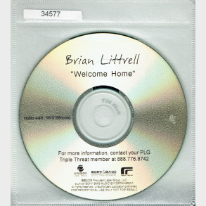 Brian Littrel - Welcome Home (2006) (Promo)
