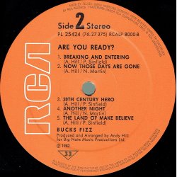 Bucks Fizz - Are You Ready (1982)