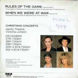 Bucks Fizz - Rules Of The Game