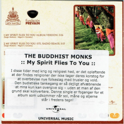 Buddhist Monks, The - My Spirit Flies With You (2006 (Promo)