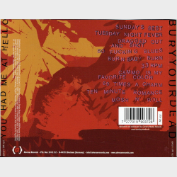 Bury Your Dead - You Had Me At Hello (2003)