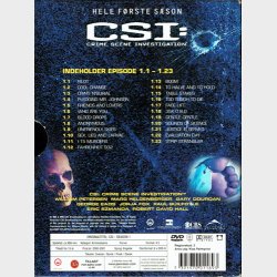 C.S.I. (Crime Scene Investigation) - Season 01 (2000) Hele F�rste S�son