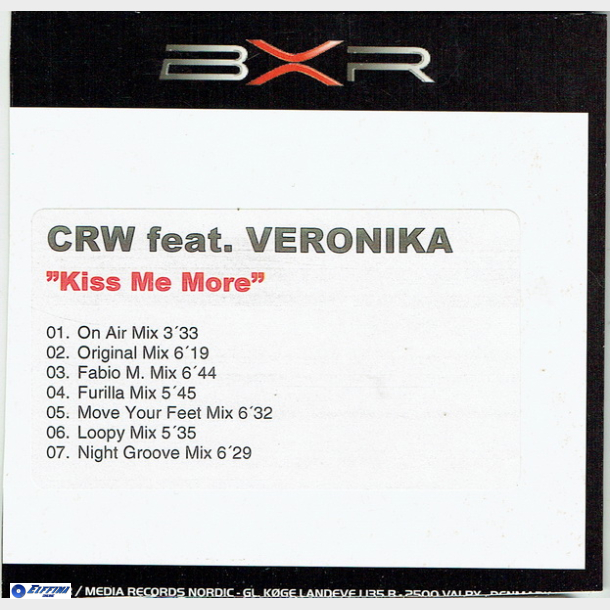 CRW ft. Veronika - Kiss Me More (2002) (Promo)