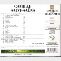 Camille Saint-Sa&euml;ns - Carnival Of The Animals (1999) (Masters of the Millennium)