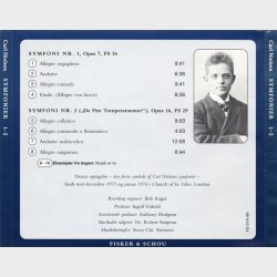 Carl Nielsen - Symfoni 5-6 (De Seks Symfonier) (1999)