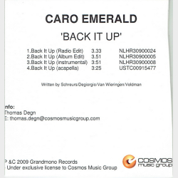 Caro Emerald - Back It Up