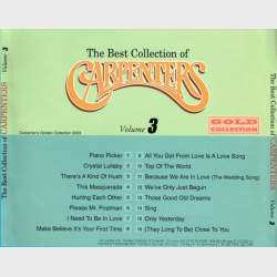 Carpenters, The - The Best Collection Of Volume 3 (2003)