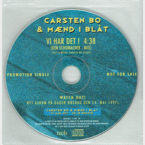 Carsten Bo & Mnd I Blt - Vi Har Det (1997) (Promo)