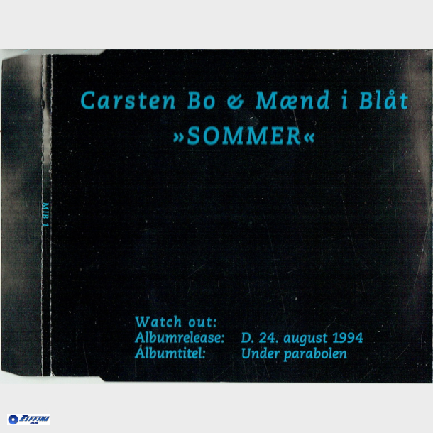 Carsten Bo Jensen &amp; Mnd I Blt - Sommer (1994)