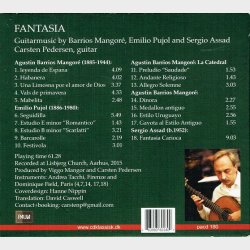 Carsten Pedersen - Fantasia (2016) (Digi)