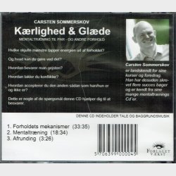Carsten Sommerskov - K�rlighed og Gl�de (Mentaltr�ning Til Par)