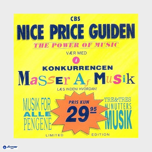 Cbs Nice Price Guiden (1990)