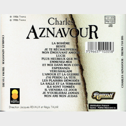 Charles Aznavour - Charles Aznavour (La Boheme) (1986)