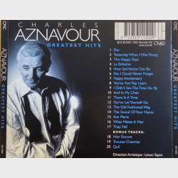Charles Aznavour - Greatest Hits (2001)
