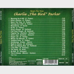 Charlie Parker - Now Is The Time (2000)