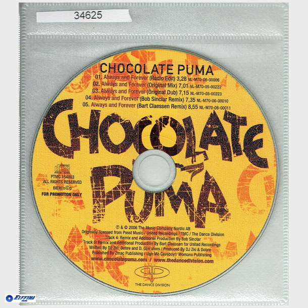 Chocolate Puma - Always And Forever (2006) (Promo)
