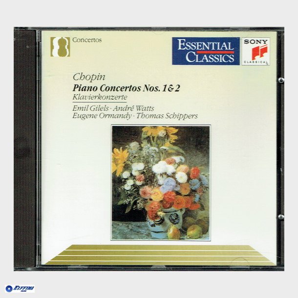 Sony Classical (SBK 46336) - Chopin Piano Concertos Nos 1&2 (1990)