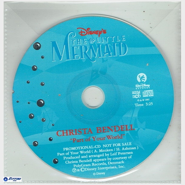 Christa Bendell - Part Of Your World (1997) (Disney) (Promo)