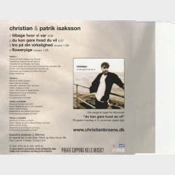 Christian &amp; Patrik Isaksson - Tilbage Hvor Vi Var (Limited Edition) (2001)