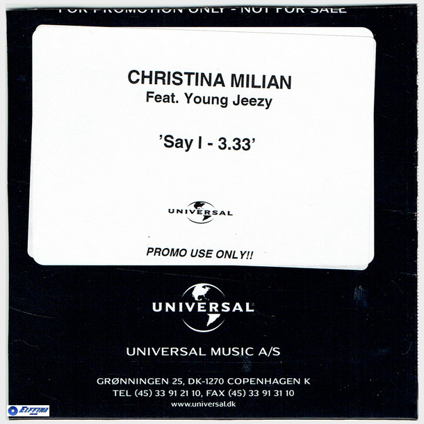 Christina Milian ft. Young Jeezy - Say I (Promo)